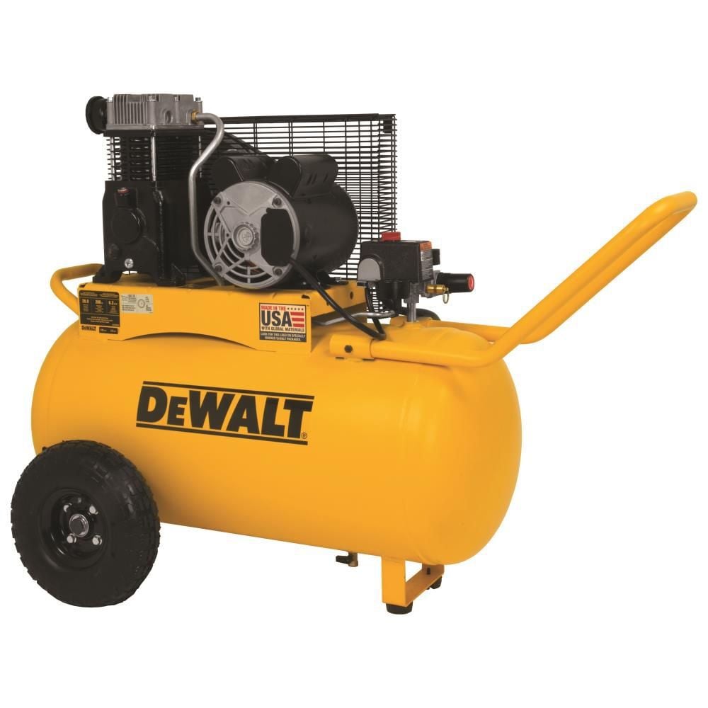 DEWALT Portable Horizontal Electric 20 Gallon 200 PSI Air Compressor, large image number 2