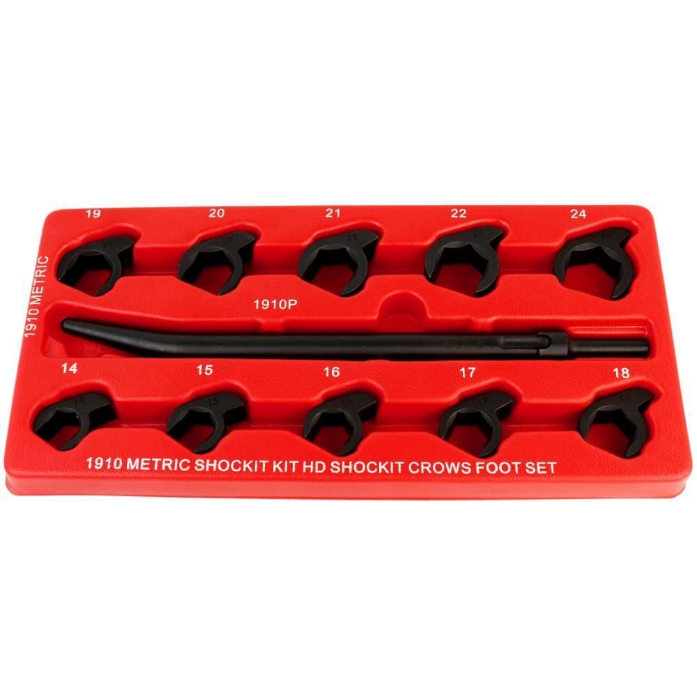 Milton Metric Shockit Crows Foot Set 10pc, large image number 2