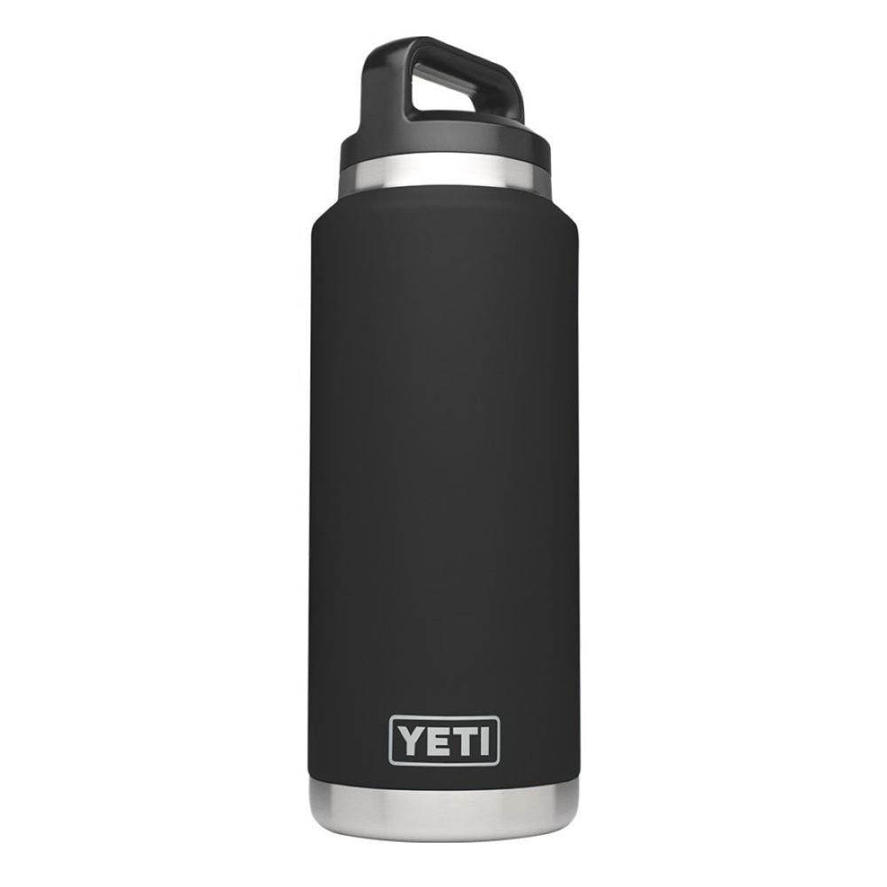 YETI 36oz Rambler Water Bottle with Chug Cap Black – 21071503824
