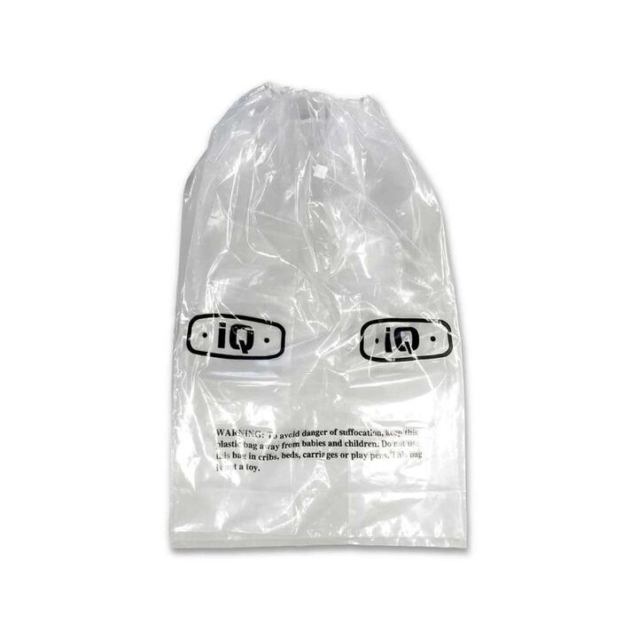iQ Power Tools Plastic Dust Collection Bag with Zip Tie 12pk for iQ426HEPA