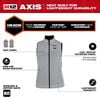 Milwaukee M12 Womens Heated AXIS Vest Kit, Gray, Large, small image number 2