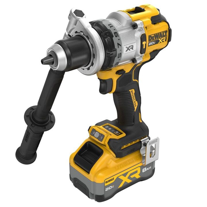 DEWALT 20V MAX XR Brushless Cordless 1/2 Inch Hammer Drill Kit, large image number 9