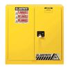Justrite 35 In. Height 30 Gallon Yellow Steel Manual Close Cabinet, small image number 1