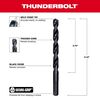 Milwaukee 25/64 in. Thunderbolt Black Oxide Drill Bit, small