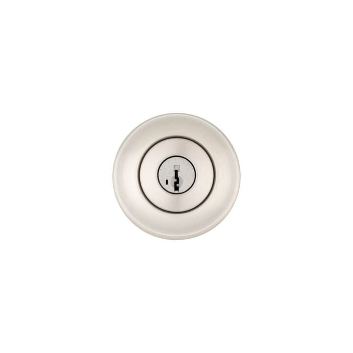 Kwikset Satin Nickel Signature Series Keyed Entry Juno Door Knob, large image number 3