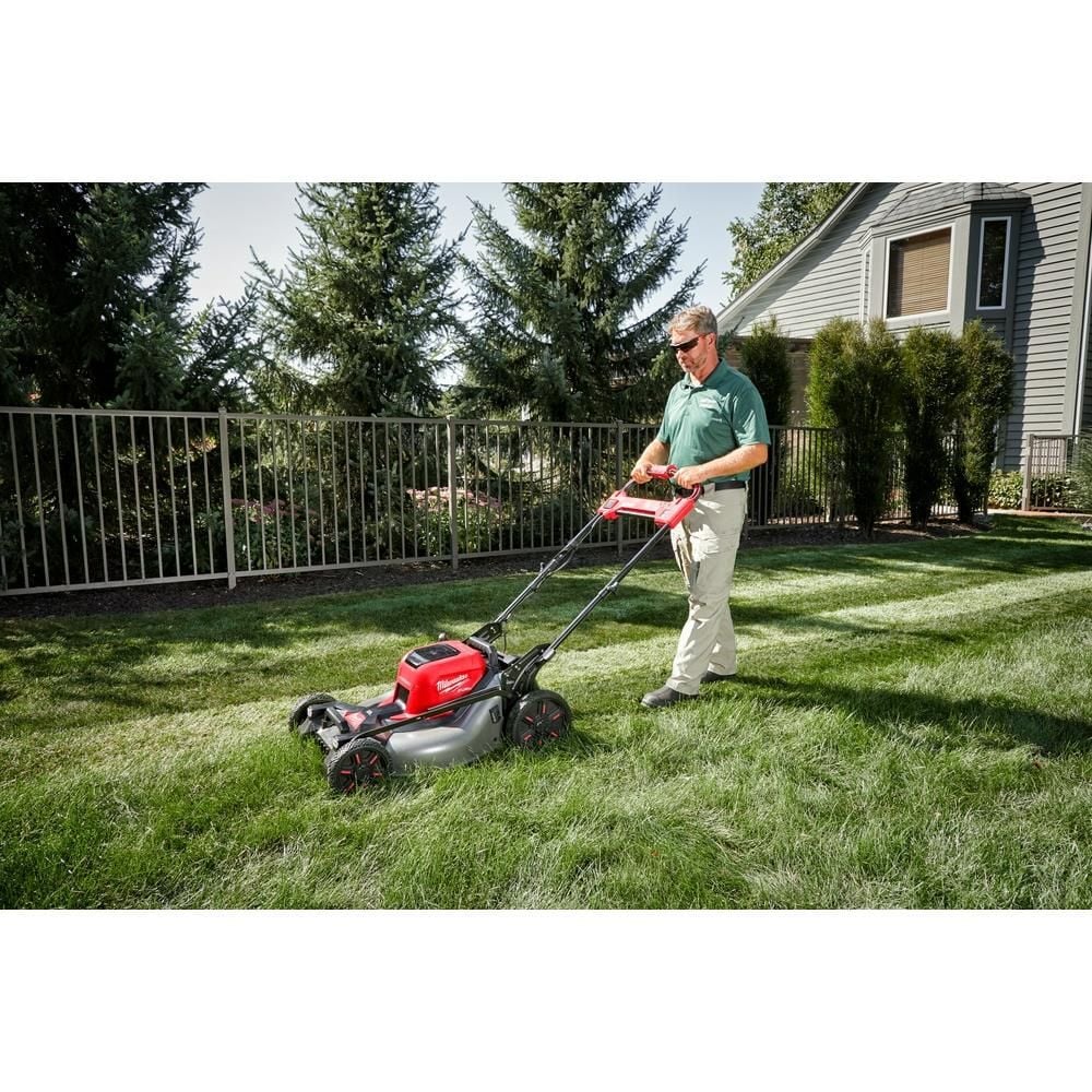 Milwaukee M18 FUEL 21 Inch Self-Propelled Dual Battery Mower (Bare Tool), large image number 11