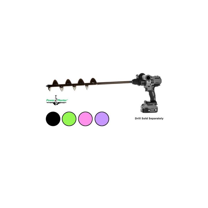 Power Planter 3 Inch x 36 Inch Steel Extended Bulb Auger with Standard Tip, large image number 4