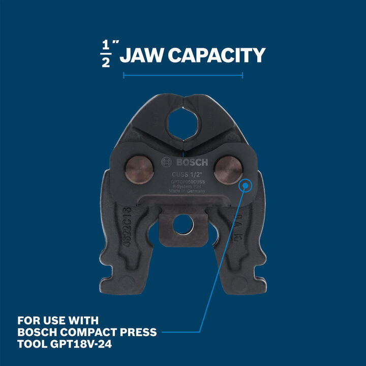 Bosch 1/2 Inch Compact Press Jaw, large image number 4