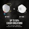 3M 8511 White N95 Valved Sanding Respirator, 2 Pieces, small image number 5