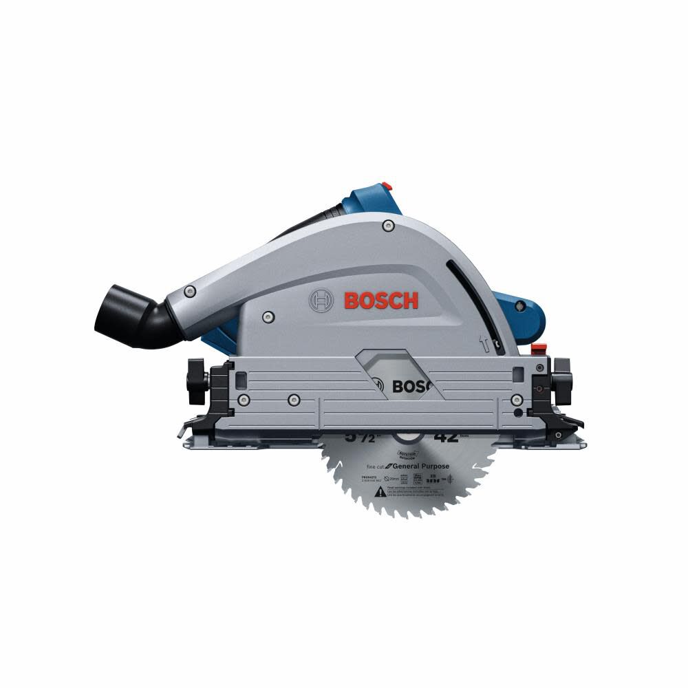Bosch PROFACTOR 18V 5-1/2 Inch Cordless Track Saw, CORE18V 4.0Ah Starter Kit, and 63 Inch Track and Connector Kit, large image number 12