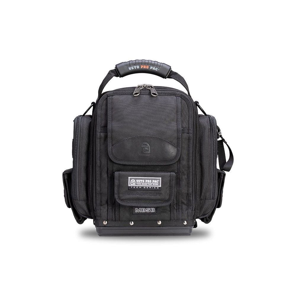 Veto Pro Pac Front Accessed Zippered Meter Bag, XL, Black, large image number 1
