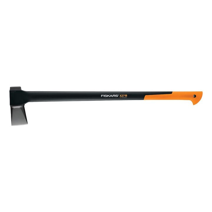 Fiskars X27 36 Inch Forged Steel Super Splitting Axe, Black and Orange, large image number 1