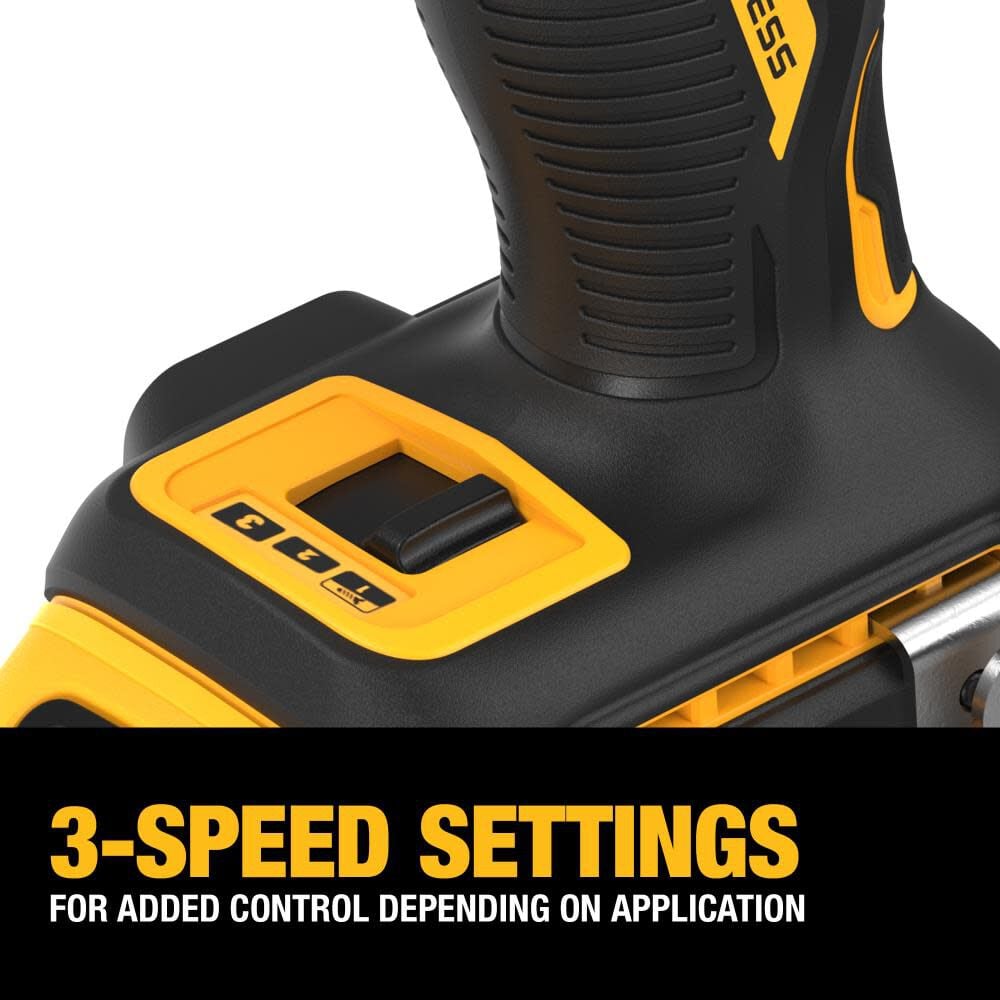 DEWALT ATOMIC 20V MAX Impact Driver Kit 1/4 Inch 3 Speed Brushless Cordless, large image number 18