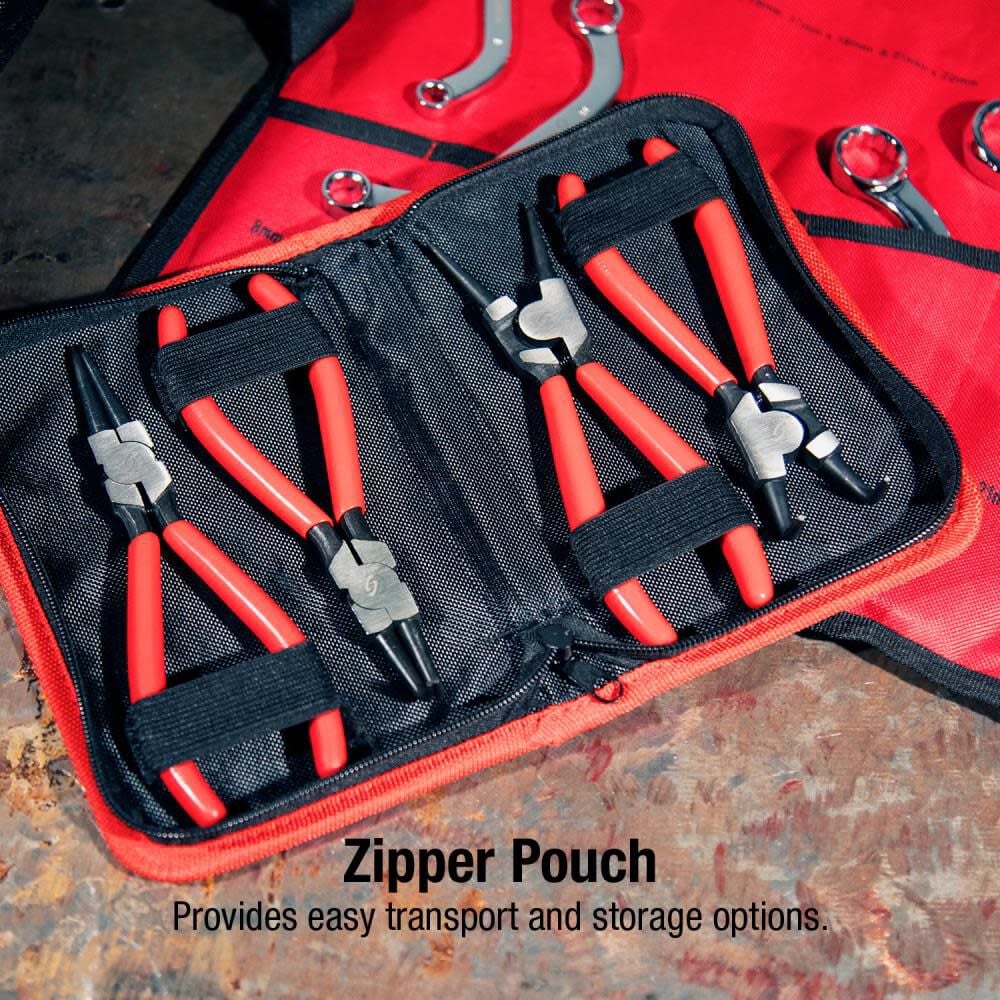 Sunex 4 Piece Snap Ring Pliers Set, large image number 2