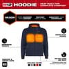 Milwaukee M12 Heated Hoodie, Blue, 2X & Heated Gear Power Source with App Control Bundle, small image number 2