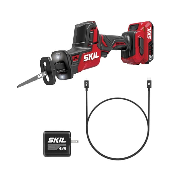 SKIL 20V Brushless Compact Reciprocating Saw Kit