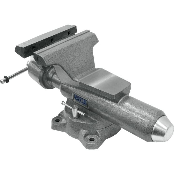Wilton Mechanics Pro Vise 10 Jaw Width 12in Jaw Opening 360 Swivel Base, large image number 7