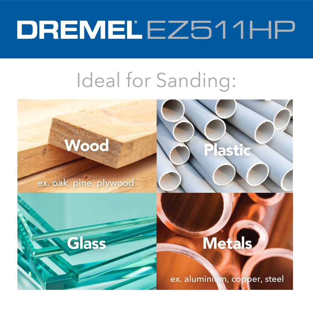 Dremel Max Life 180 Grit and 280 Grit Finishing Abrasive Buffs, large image number 7