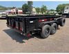 Diamond C LPT 14 Ft x 82 Inch x 24 Inch Tandem Axle Heavy Duty Low Profile Telescopic Dump Trailer, small image number 5