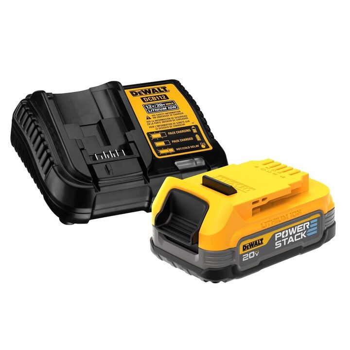 DEWALT POWERSTACK 20V MAX Compact Battery Charger Starter Kit, large image number 4