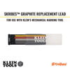 Klein Tools Skribes 2.8 mm ABS Replacement Lead, Multi-Color, 10 Pieces, small image number 2