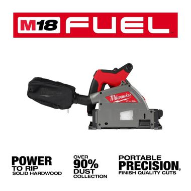 Milwaukee M18 FUEL 6 1/2inch Plunge Track Saw Kit