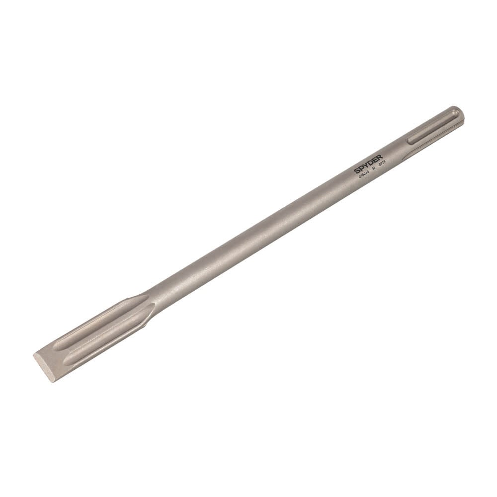 Spyder 1 Inch W x 16 Inch SDS-Max Fluted Flat Chisel Bit, large image number 1
