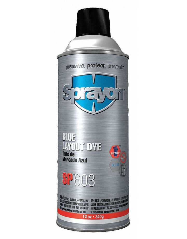 Krylon Sprayon SP 603 12 Oz Aerosol Layout Dye, Blue
