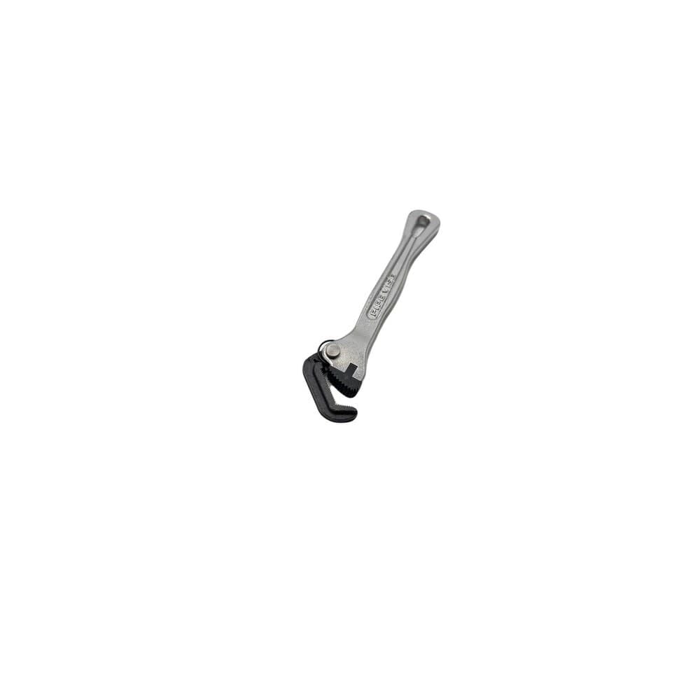 Pipe Vise Micro 5 6 Inch Self-Adjusting Wrench with Contoured Handle, large image number 2