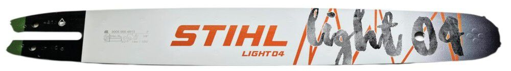 Stihl ROLLOMATIC E 16 Inch Long 3/8 Inch Low-Profile Pitch 0.050 Inch Gauge Chainsaw Guide Bar, large image number 1