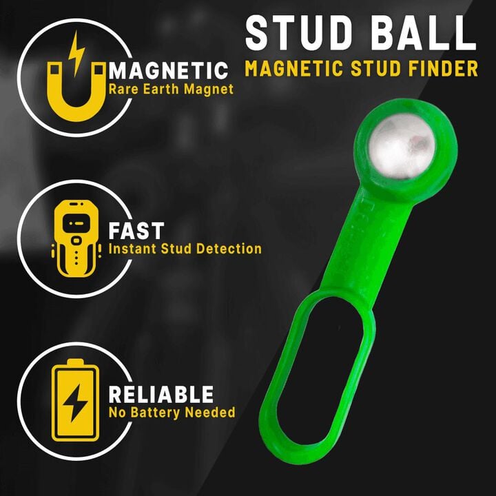 Rack-A-Tiers Stud Ball Magnetic Stud Finder Color May Vary, large image number 1