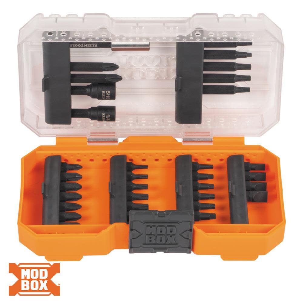 Klein Tools Impact Driver Bit Set, 35 Pieces, large image number 1