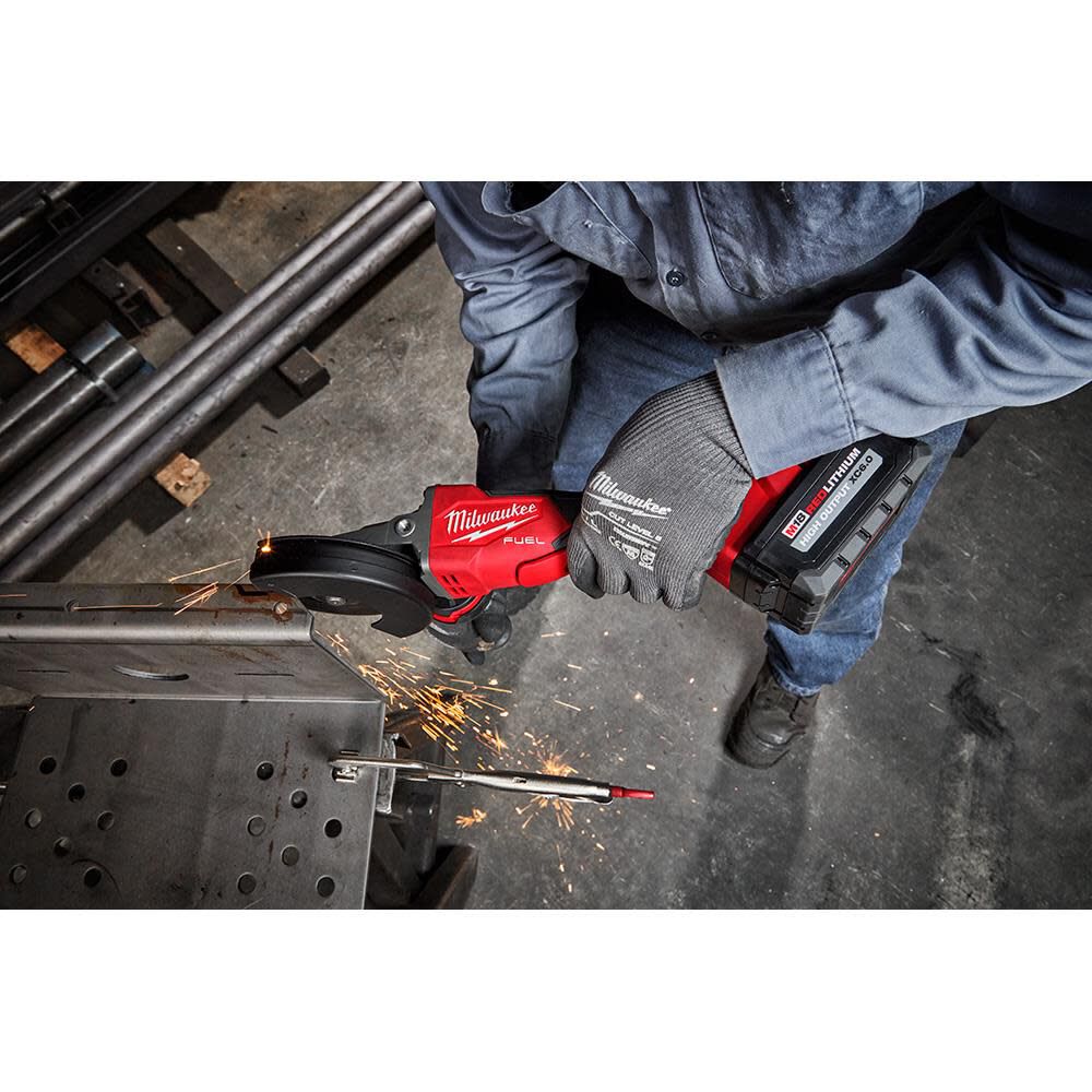 Milwaukee M18 Fuel 5inch Flathead Braking Grinder Paddle Switch No Lock Bare Tool 2886 20 Simolary simolary.com 18