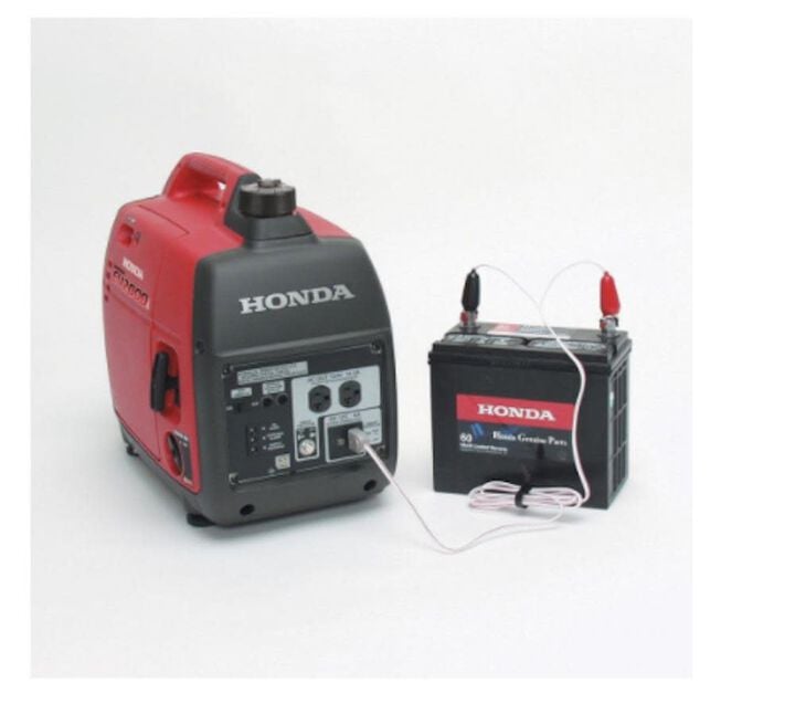 Honda DC Charging Cord with Terminal Clamps, large image number 3