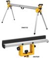 DEWALT Miter Saw Stand & Wide Miter Saw Stand Material Support Bundle, small image number 2