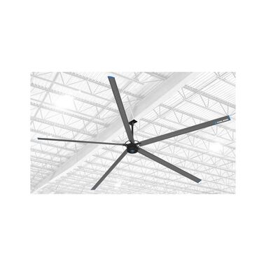 Cool Boss 24 ft 208-230VAC 5A 50/60Hz Industrial Overhead Fan, large image number 1