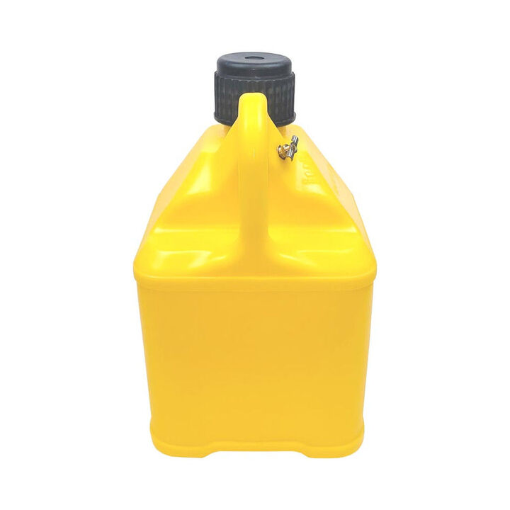 Flo-Fast 5 Gallon Stackable Utility Container, Yellow, large image number 2