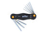 Wiha PocketStar Fold Out Hex Key 9pc Set SAE, small image number 1