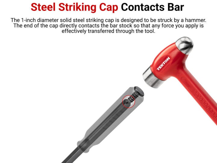 Tekton 25 Inch Angled End Handled Pry Bar, large image number 3