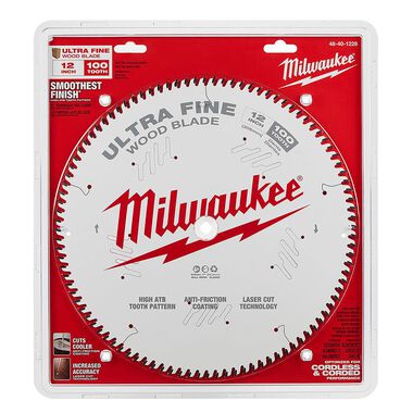 Milwaukee 12 in. 100T Ultra Fine Finish Circular Saw Blade, large image number 5