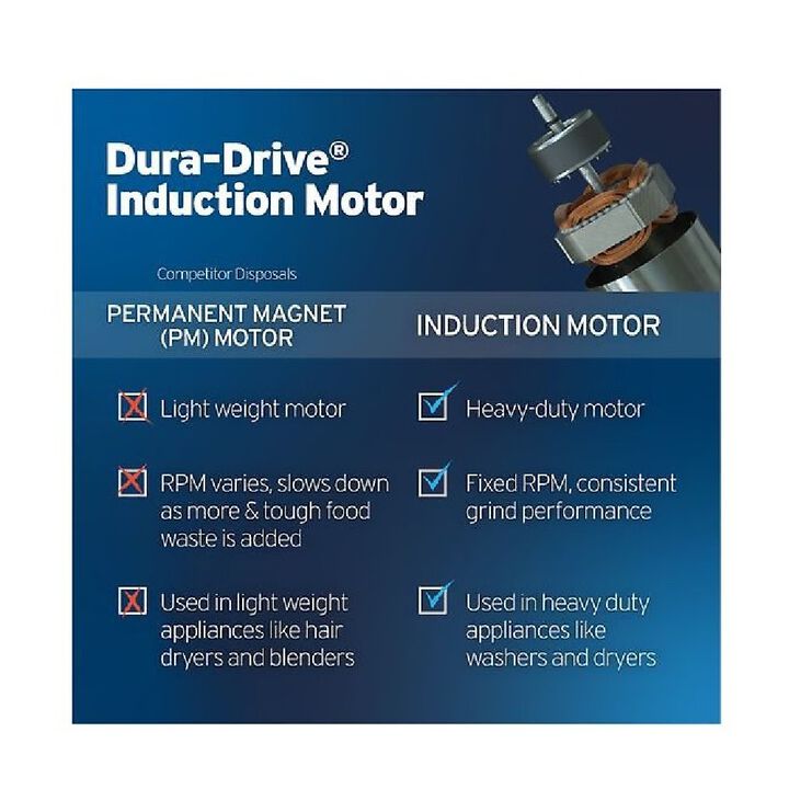 InSinkErator Badger 5XP 3/4 HP Continuous Feed Garbage Disposal with Power Cord, large image number 2