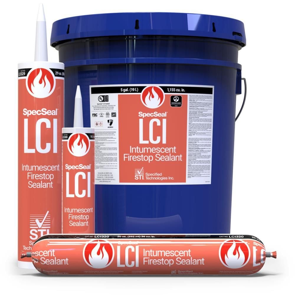 Specified Technologies Inc SpecSeal LCI Intumescent Firestop Sealant, large image number 4
