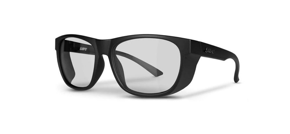 Lift Safety Tracker Black Frame/Clear Lens Safety Glasses - ETR-21MKC
