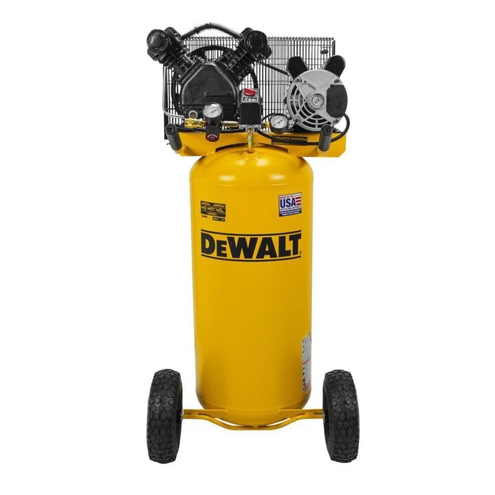 DEWALT 20 Gallon Portable 155 PSI Electric Vertical Air Compressor