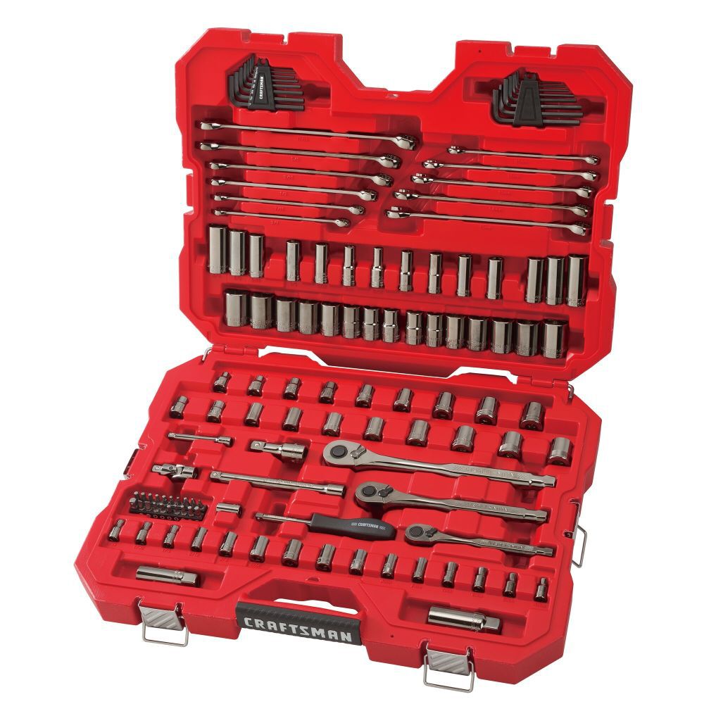 CRAFTSMAN Gunmetal Chrome Mechanics Tool Set, 150pc, large image number 6