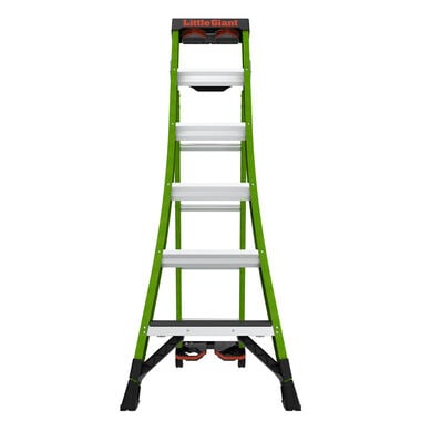 Little Giant Safety King Kombo 3-in-1 All-Access Combination Ladder 6' Type 1A Fiberglass