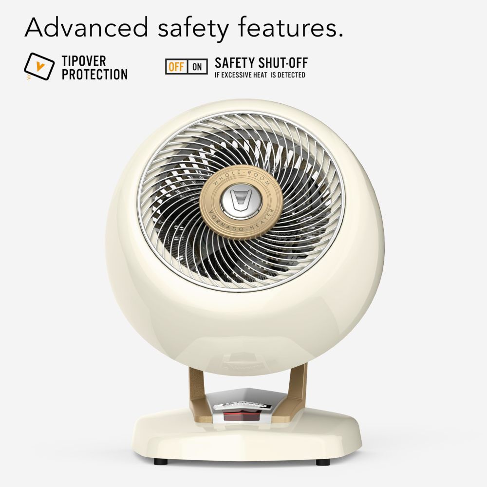 Vornado Vintage VHEAT White 1500W Whole Room Heater, large image number 7