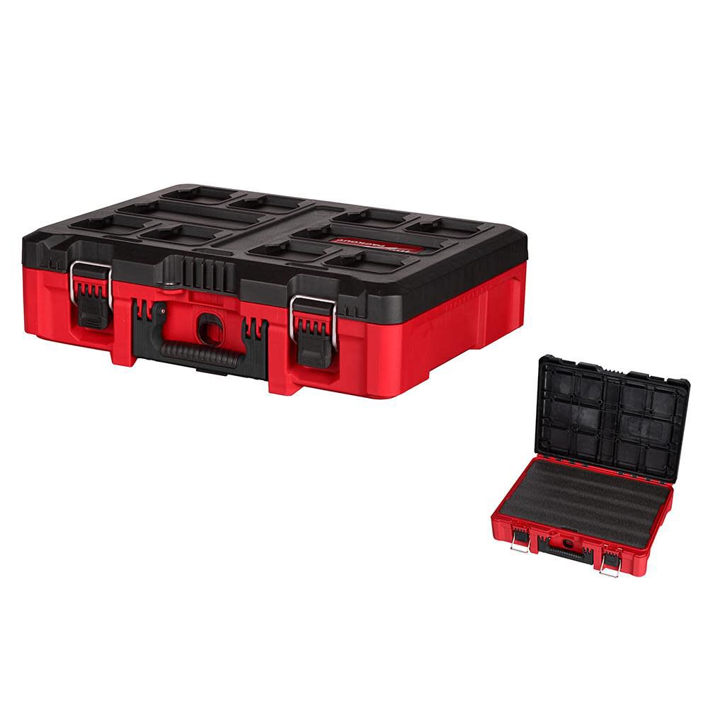 Milwaukee PACKOUT Tool Case with Foam Insert 48-22-8450 Milwaukee PACKOUT Tool Case with Foam Insert 48-22-8450
