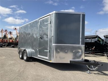 Doolittle Trailer Mfg 7' x 16' Enclosed Trailer 2022 Gray