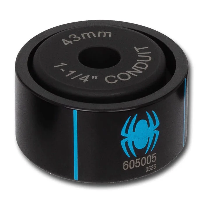 Spyder 1-1/4 Inch Conduit, 43mm Punch Die
